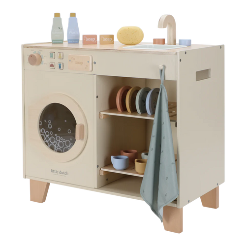 Little Dutch -  Wooden Washing Machine FSC - LIMITED EDITION