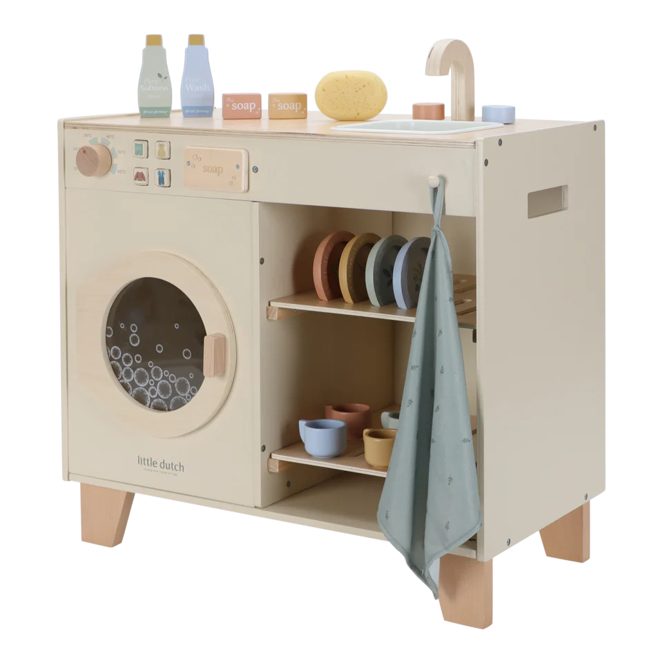 Little Dutch -  Wooden Washing Machine FSC - LIMITED EDITION