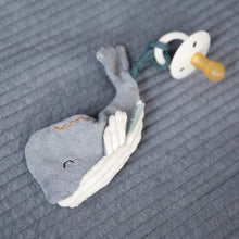 Load image into Gallery viewer, Pacifier Holder Whale - Blue - Little Dutch
