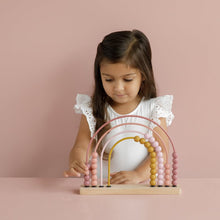 Load image into Gallery viewer, Rainbow Abacus - Pink - Little Dutch