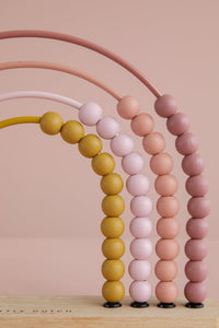 Rainbow Abacus - Pink - Little Dutch