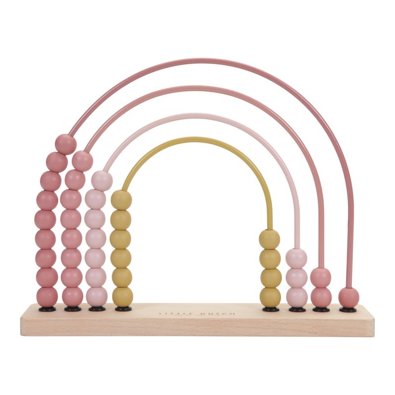 Rainbow Abacus - Pink - Little Dutch