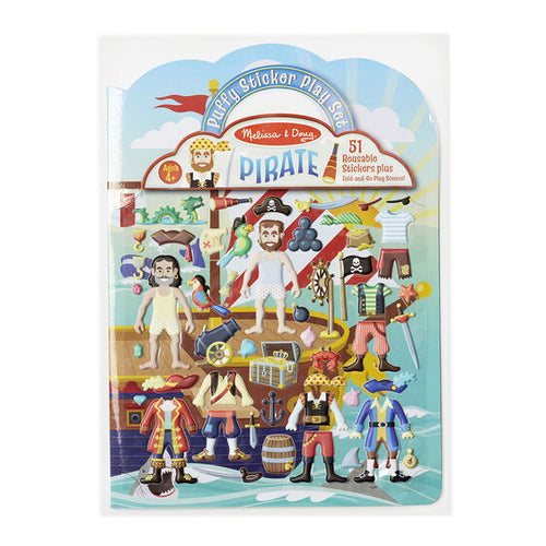Puffy Stickers Play Set - Pirate - Melissa & Doug