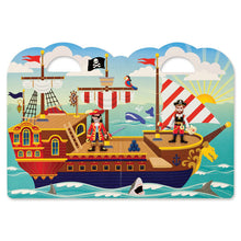 Load image into Gallery viewer, Puffy Stickers Play Set - Pirate - Melissa &amp; Doug