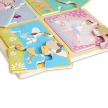 Load image into Gallery viewer, Natural Play Wooden Puzzle: Little Princess - Melissa &amp; Doug