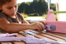 Load image into Gallery viewer, Tool Set - Pink &amp; Green - Green Toys (100% Recycled Plastic)