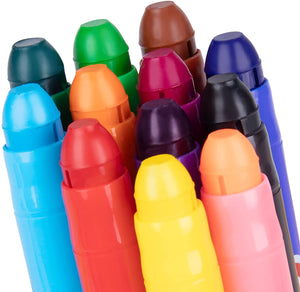 12Pc Washable Crayons - Tookyland