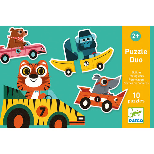 Racing Cars Duo Puzzle - Djeco