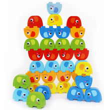 Load image into Gallery viewer, Elephant Stacking - 46 pc - Tooky Toy