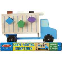 Load image into Gallery viewer, Shape Sorting Dump Truck - Melissa &amp; Doug