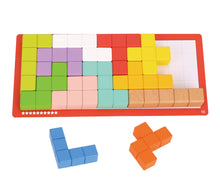 Load image into Gallery viewer, Wooden Tetris Puzzle - Tooky Toy