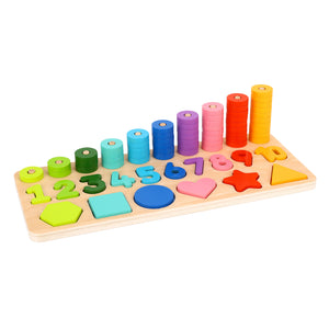 Counting & Sorting Stacker - Tooky Toy