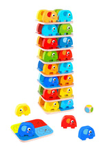 Load image into Gallery viewer, Elephant Stacking - 46 pc - Tooky Toy