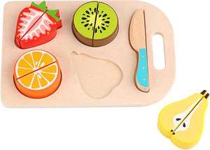 Wooden Fruit Cutting - Tooky Toy