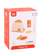 Load image into Gallery viewer, Wooden Toaster Set - Tooky Toy