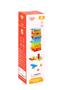 Animal Jenga Game - 80 pc - Tooky Toy
