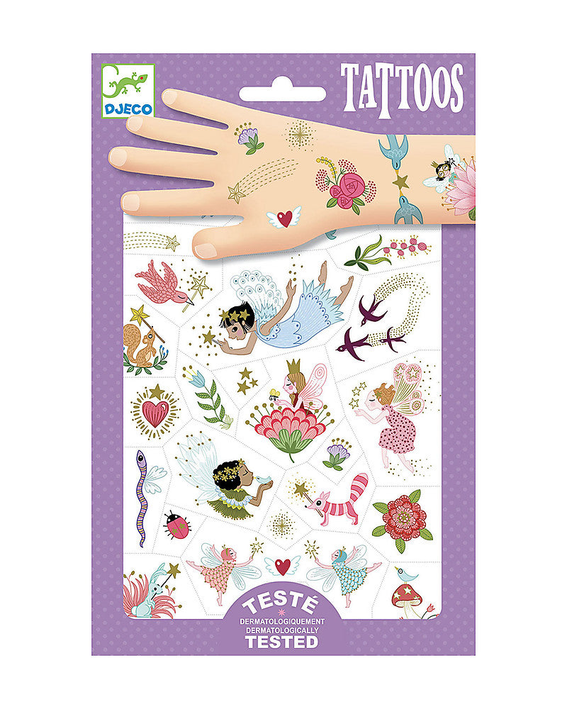 Fairy Friends Tattoos - Djeco