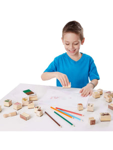 Wooden Stamp a Scene -Farm - Melissa & Doug